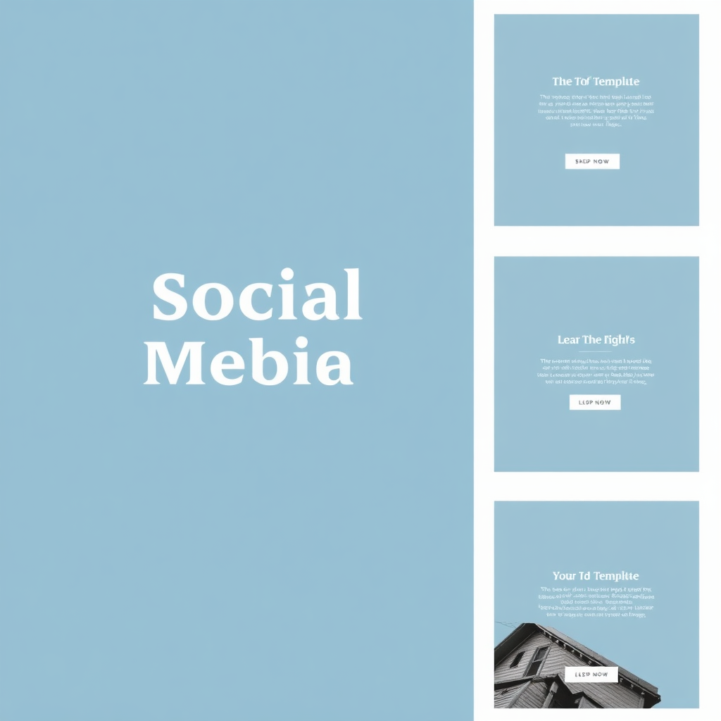 Thumbnail: Social templates