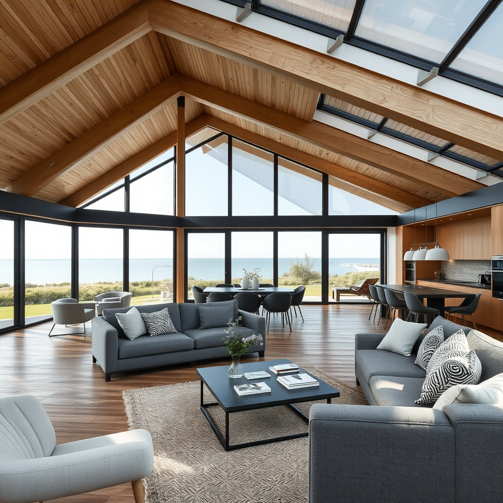 Luxe vakantiehuis Zeeland interieur