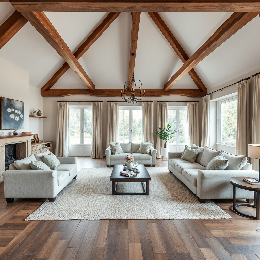 Woonruimte luxe vakantiehuisje