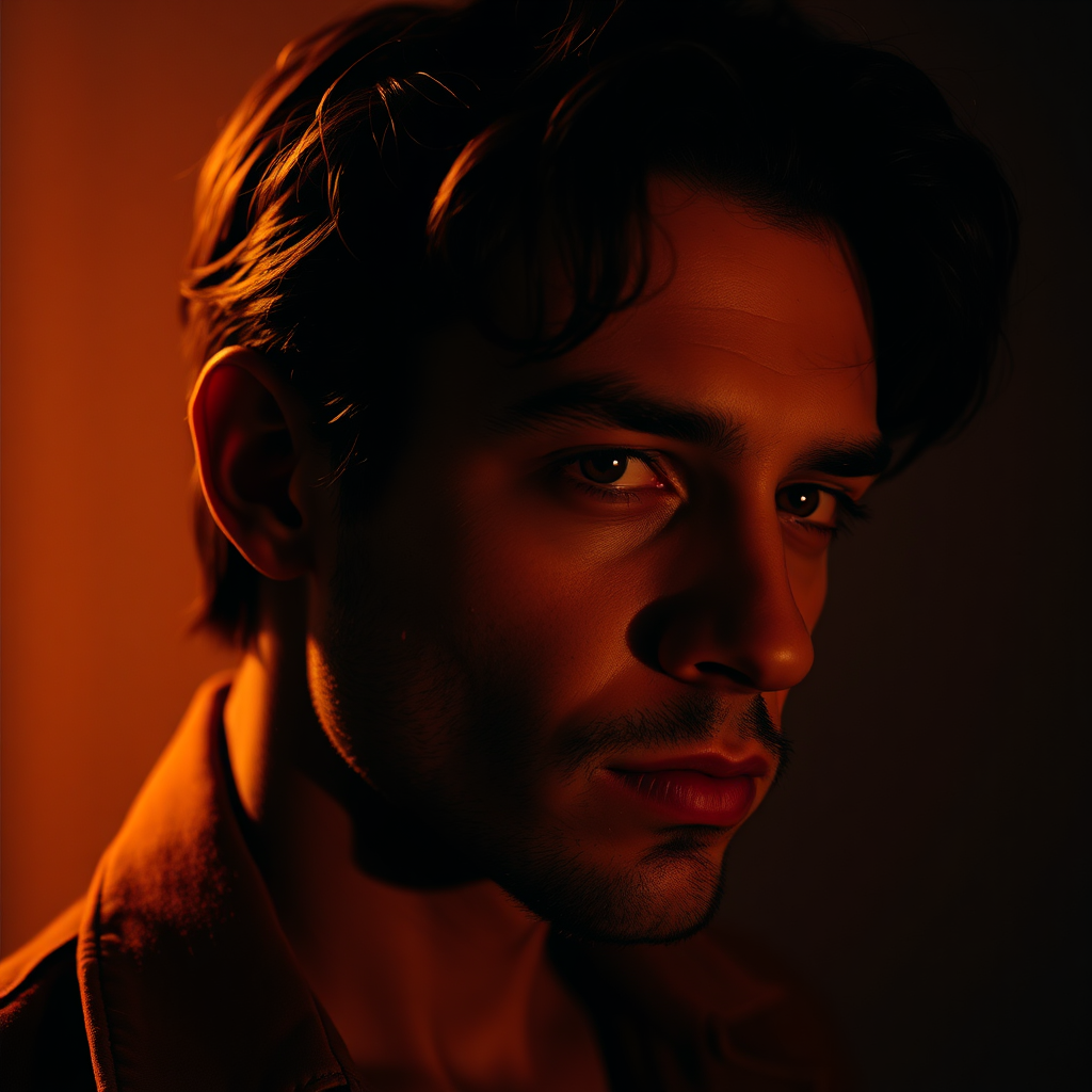 Julien Noir studio portrait