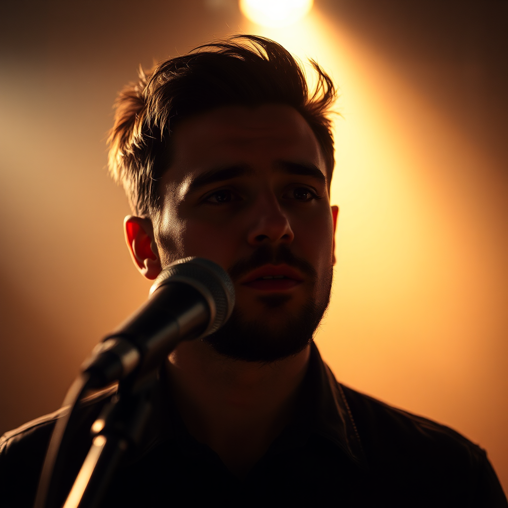 Julien Noir in studio