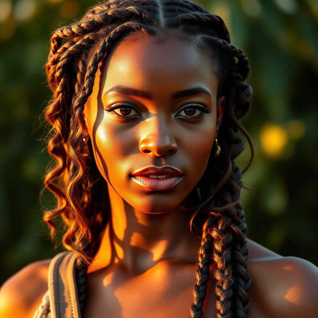 Boho goddess braids