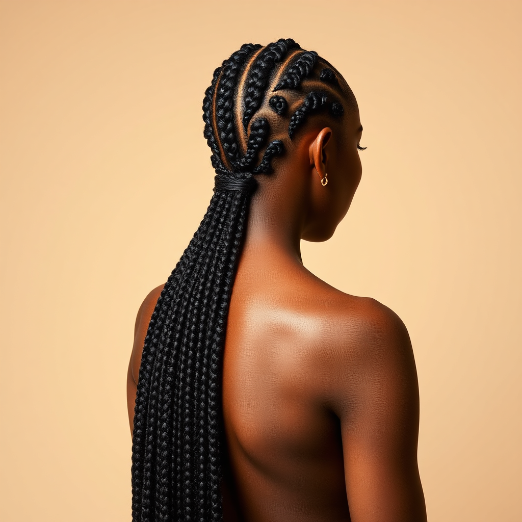 Knotless braids