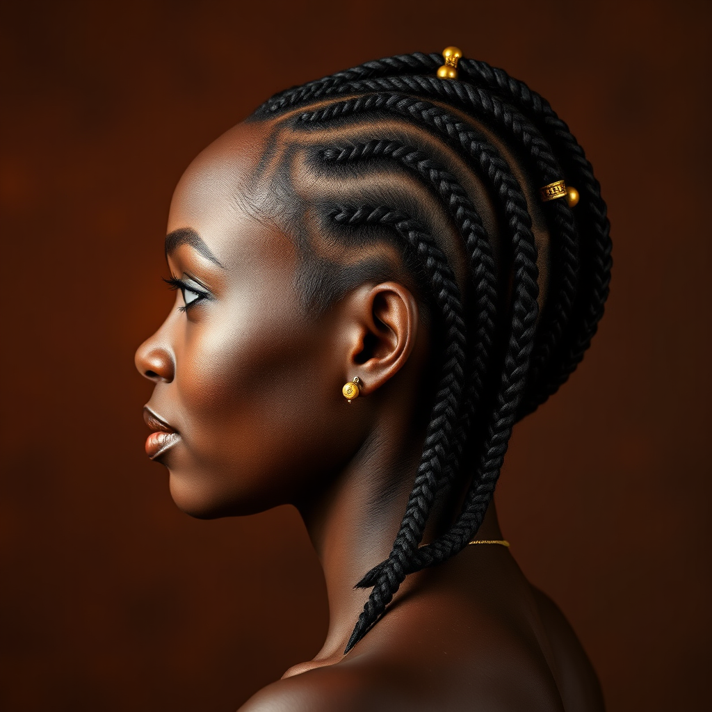 Fulani cornrows
