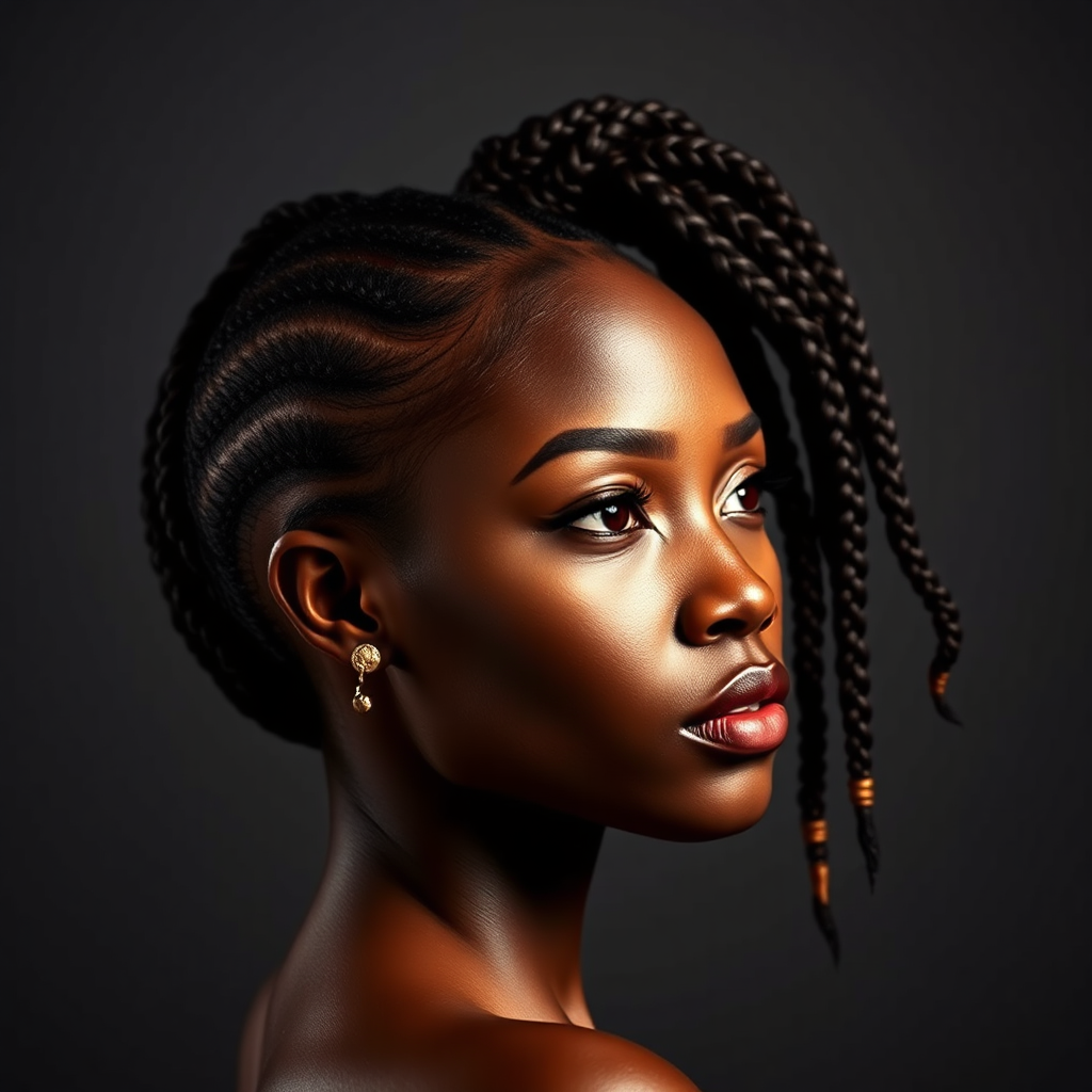 Tribal feed-in braids