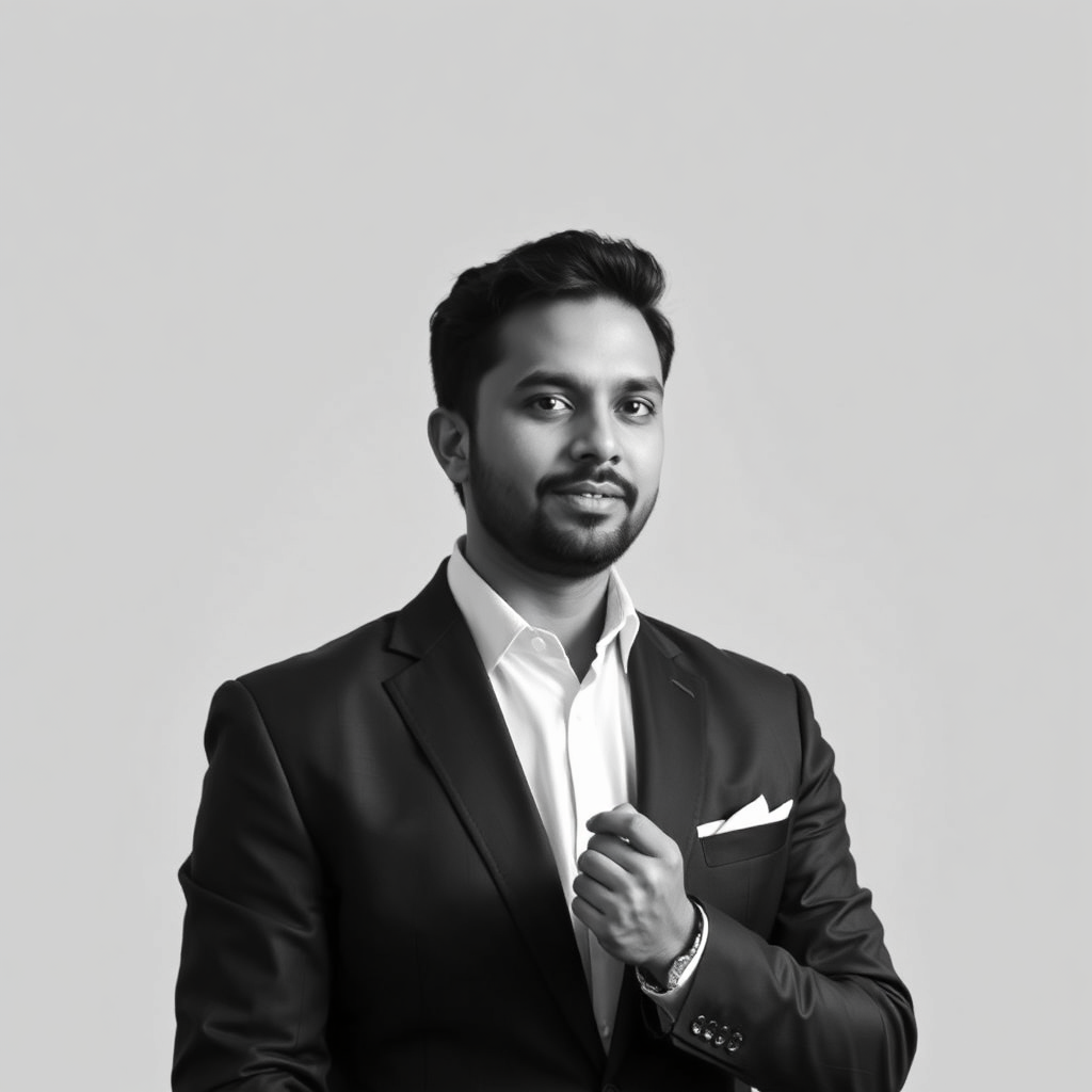 Portrait of Mahmood Ahmad