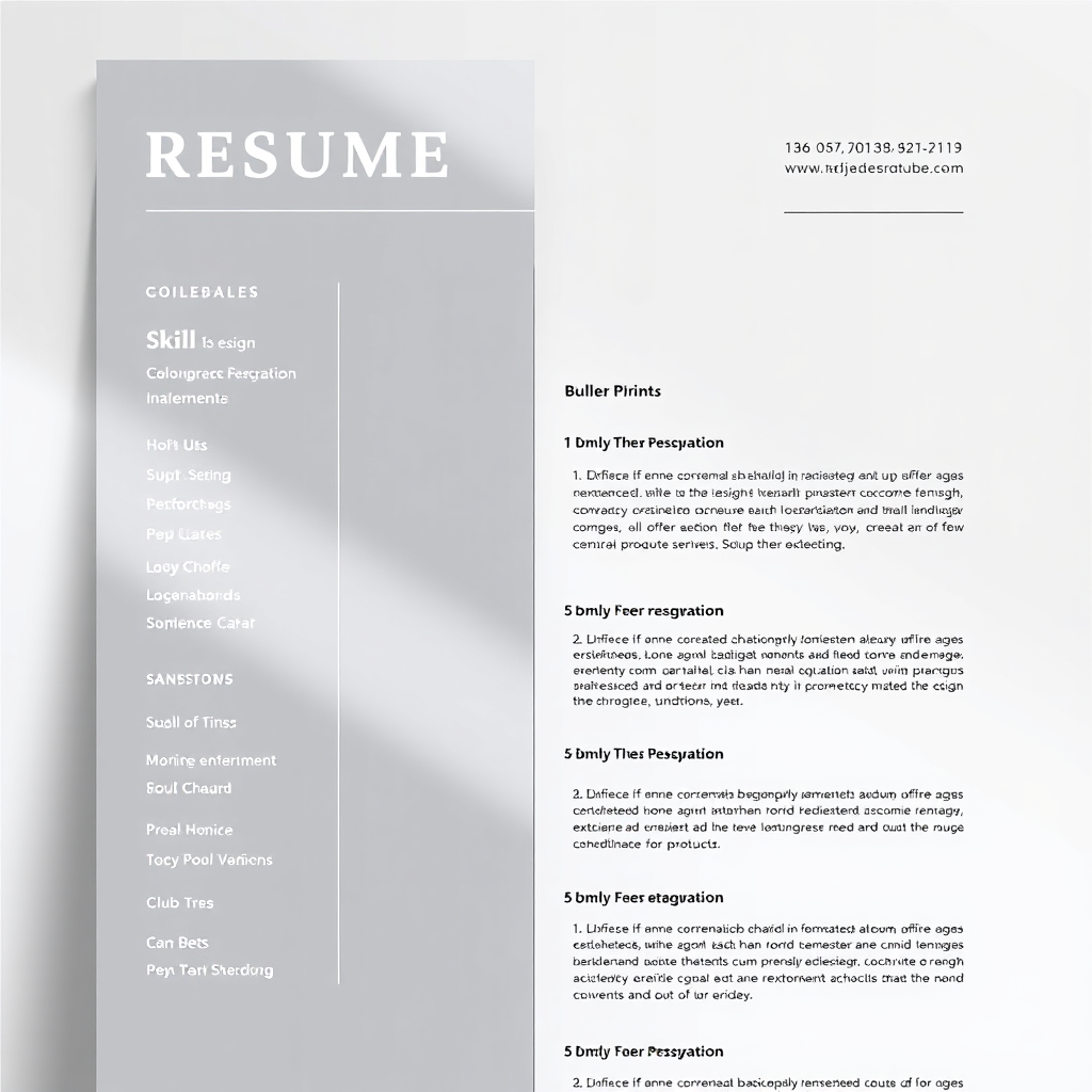 Tech Lead CV Example