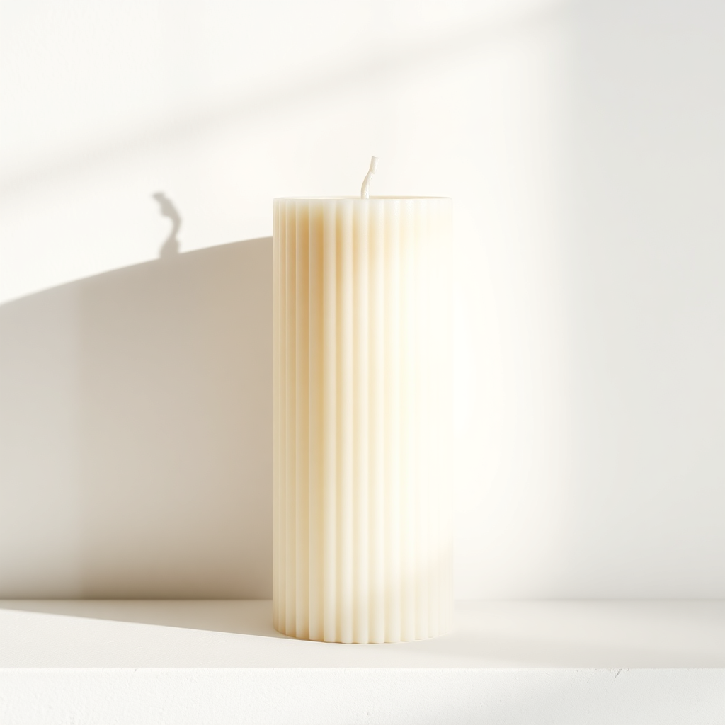 Aura Fluted Candle