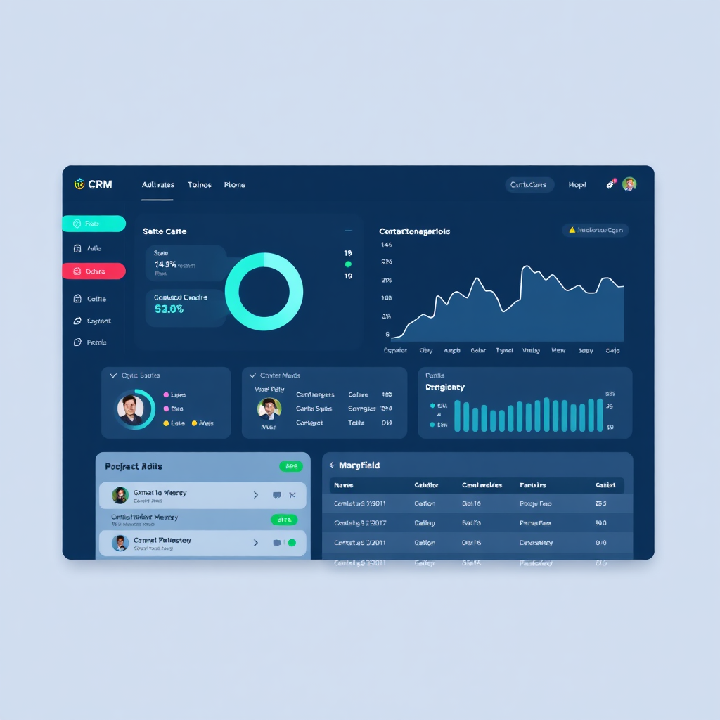 Smart Blaster CRM Dashboard