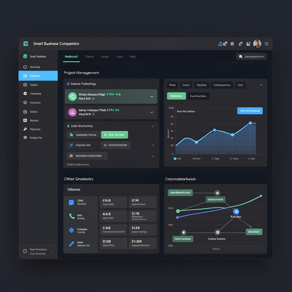 Smart Business Companion Platform Dashboard