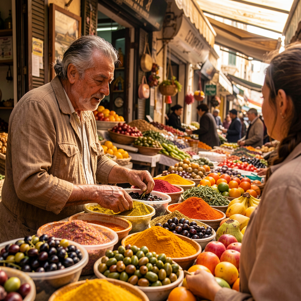 Marché traditionnel de Tanger