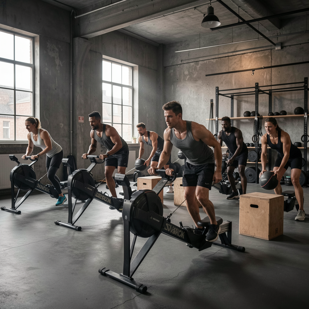 Séance de cross-training