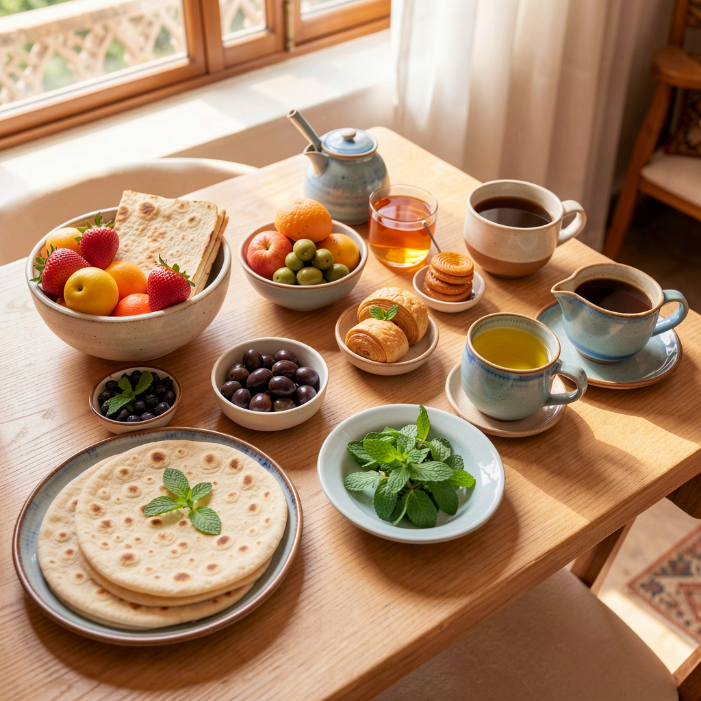 Petit-déjeuner marocain