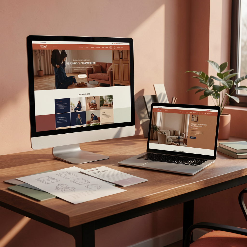 Conception web sur mesure dans un studio créatif