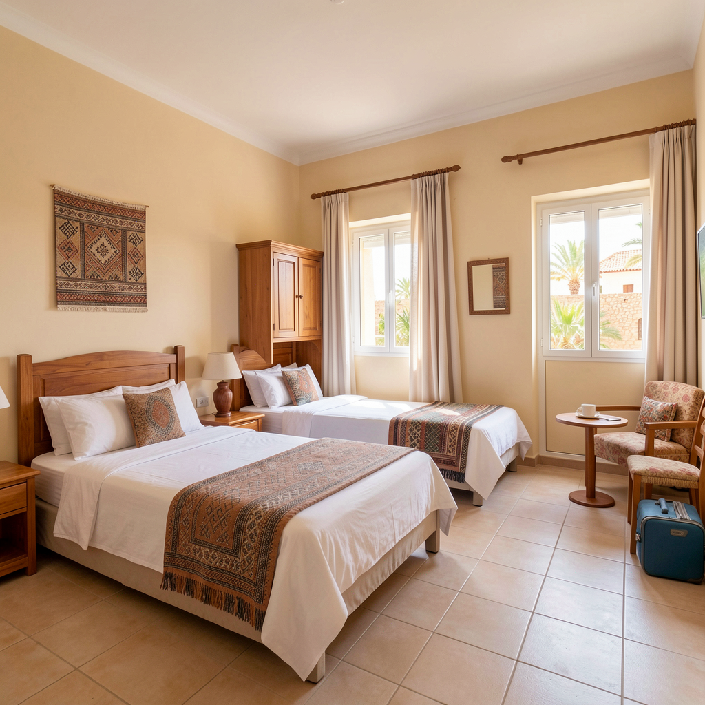 Chambre familiale spacieuse