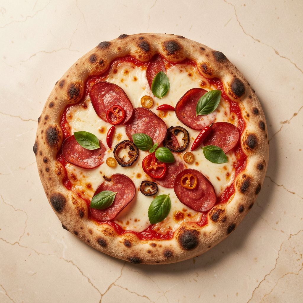 Pizza Diavola de Málaga