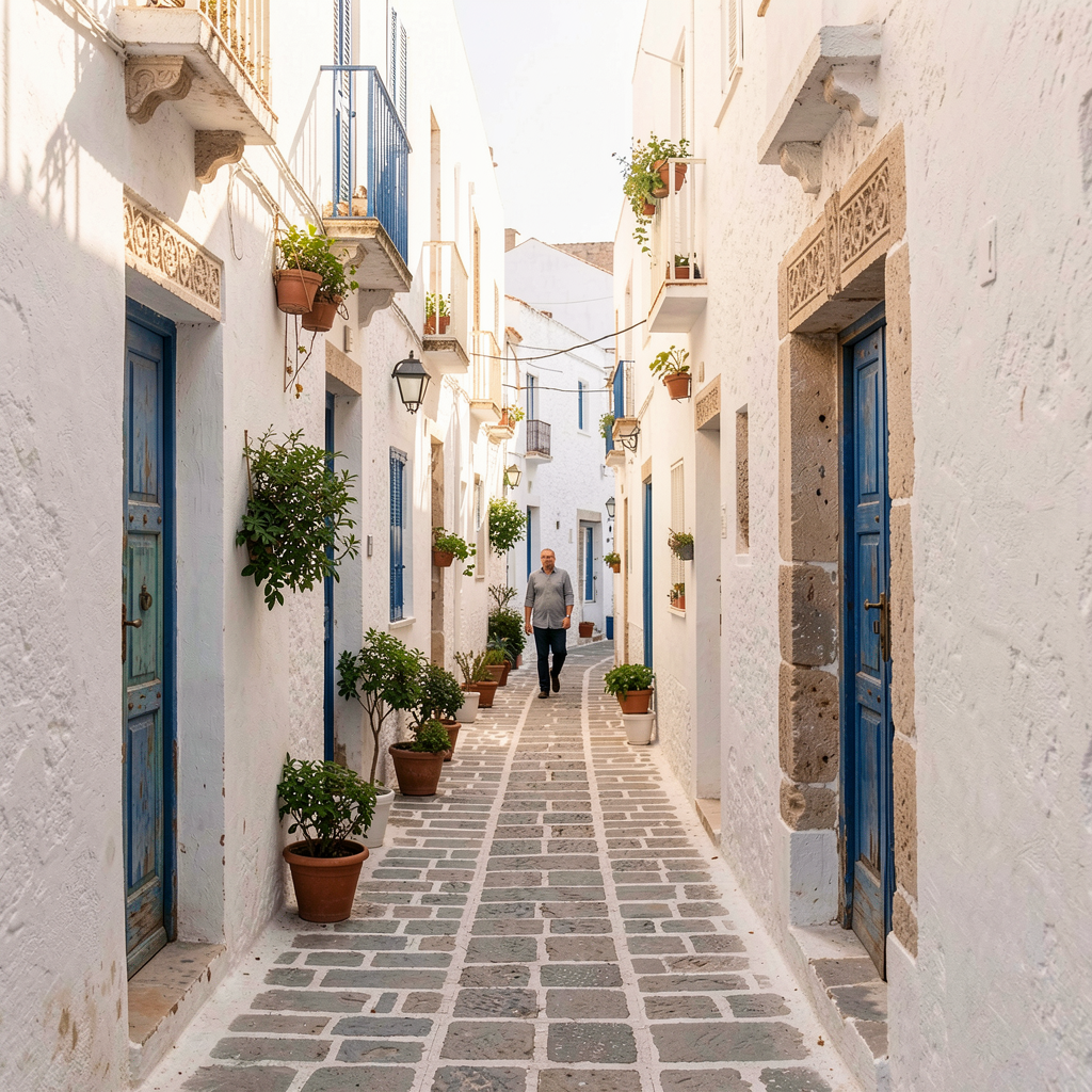 Ruelle de la médina de Tanger