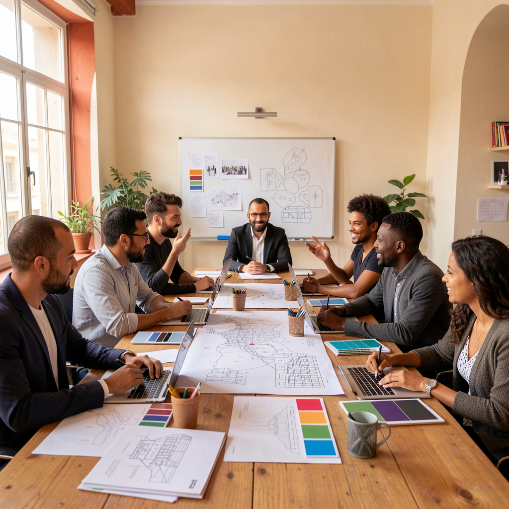 Atelier collaboratif de l'agence