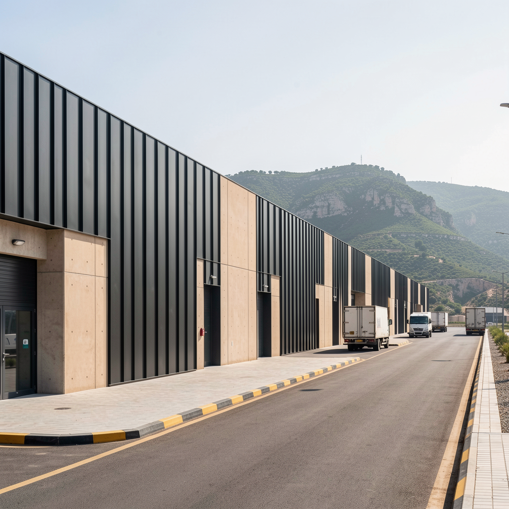 Usine dans la zone franche de Tanger