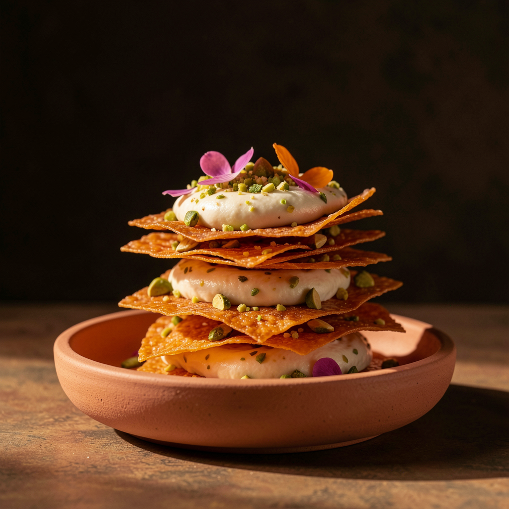 Pastilla croustillante à la fleur d’oranger