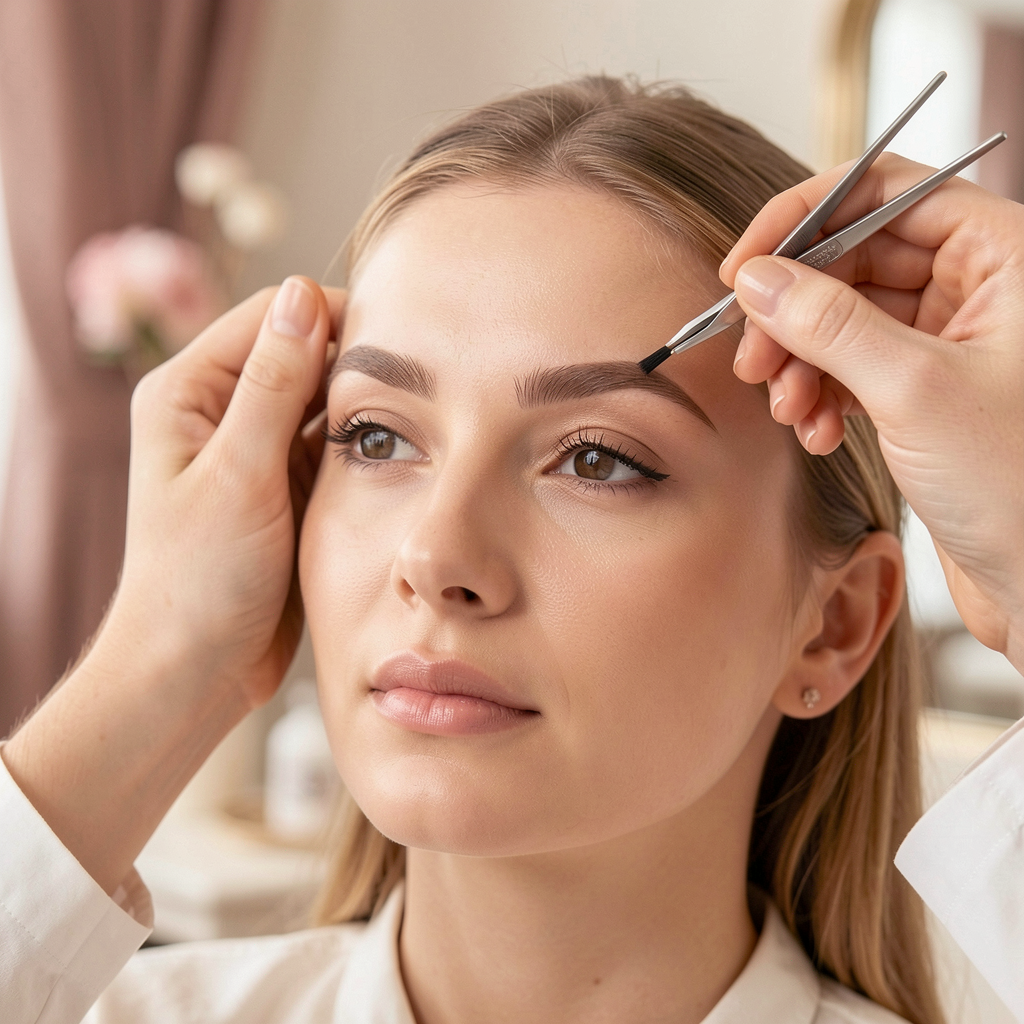 Restructuration précise des sourcils
