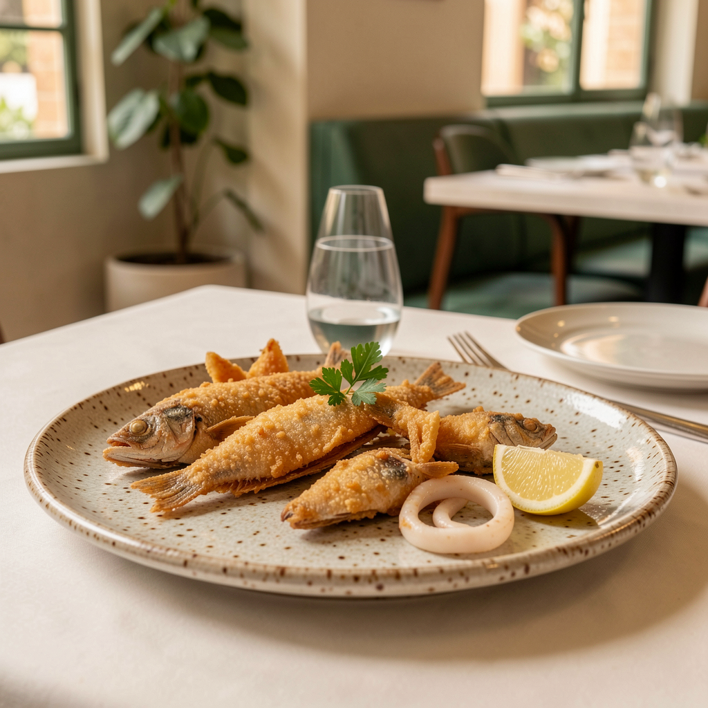 Plato de pescaíto frito