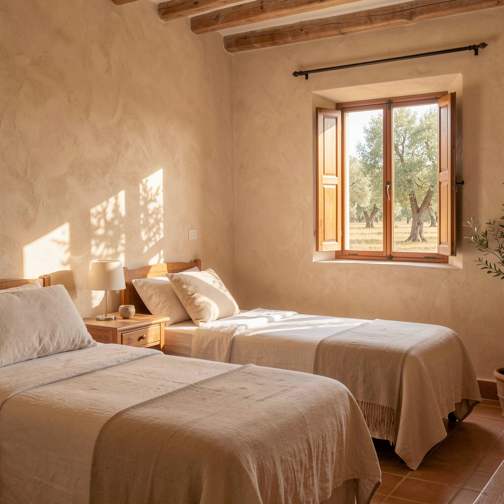 Dormitorio luminoso