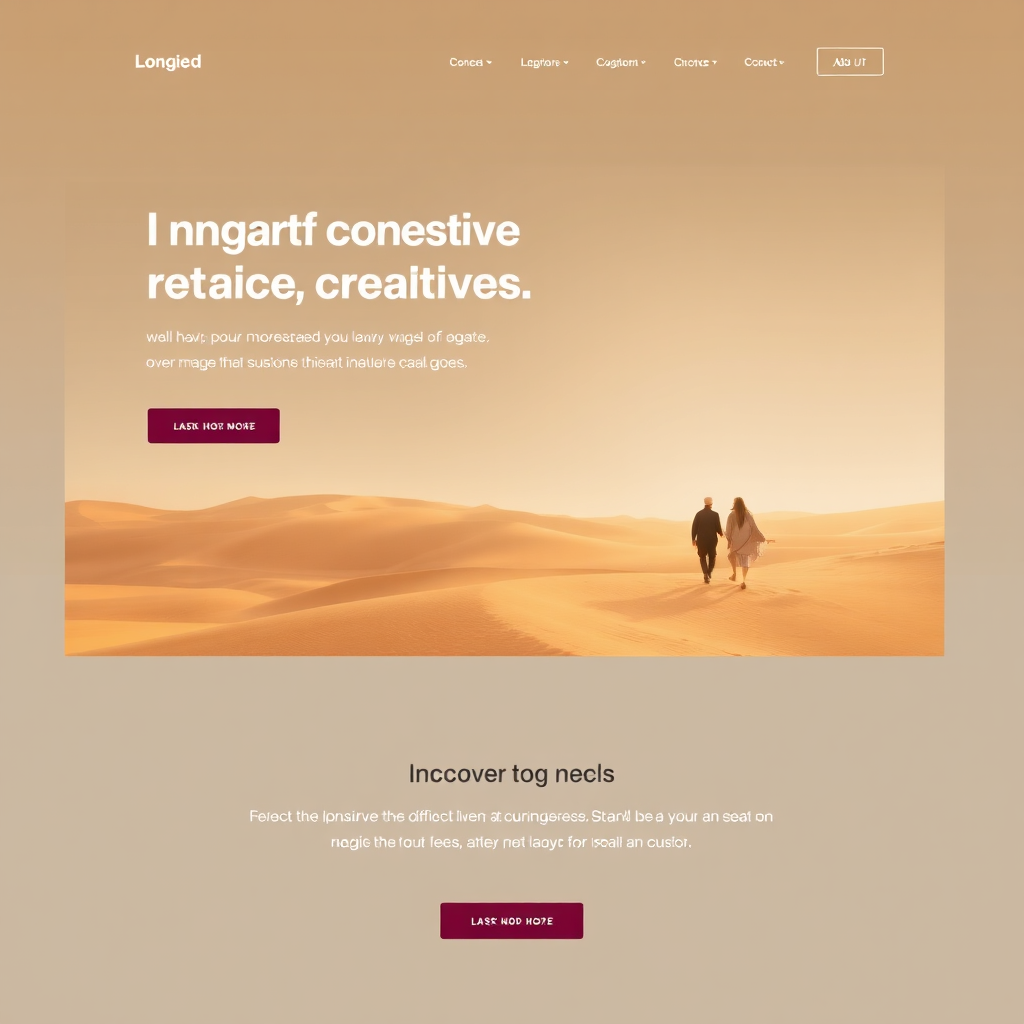 Creative retreat landing