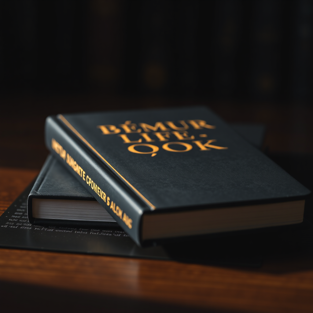Premium paperback book mockup