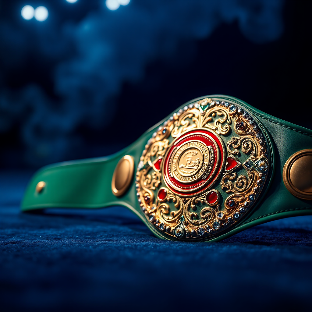 Championship boxing belt