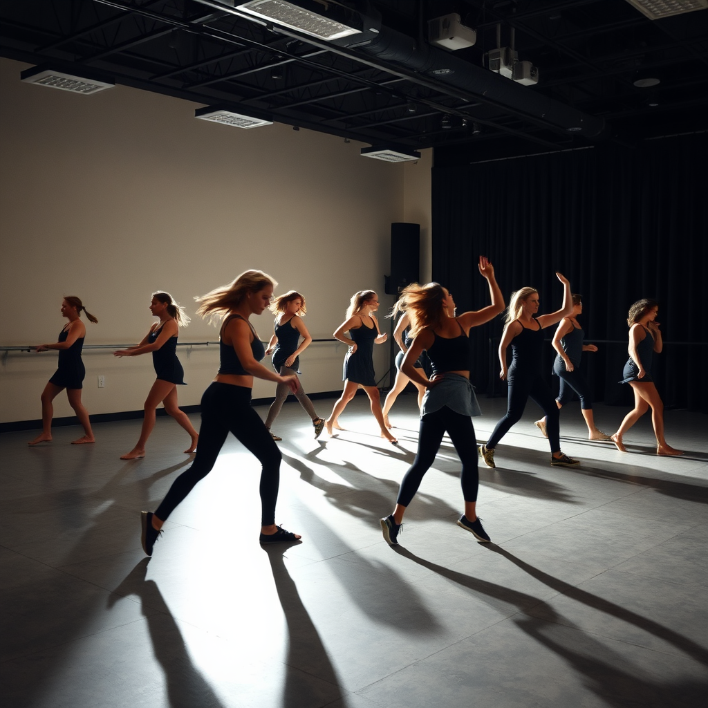 Dance rehearsal