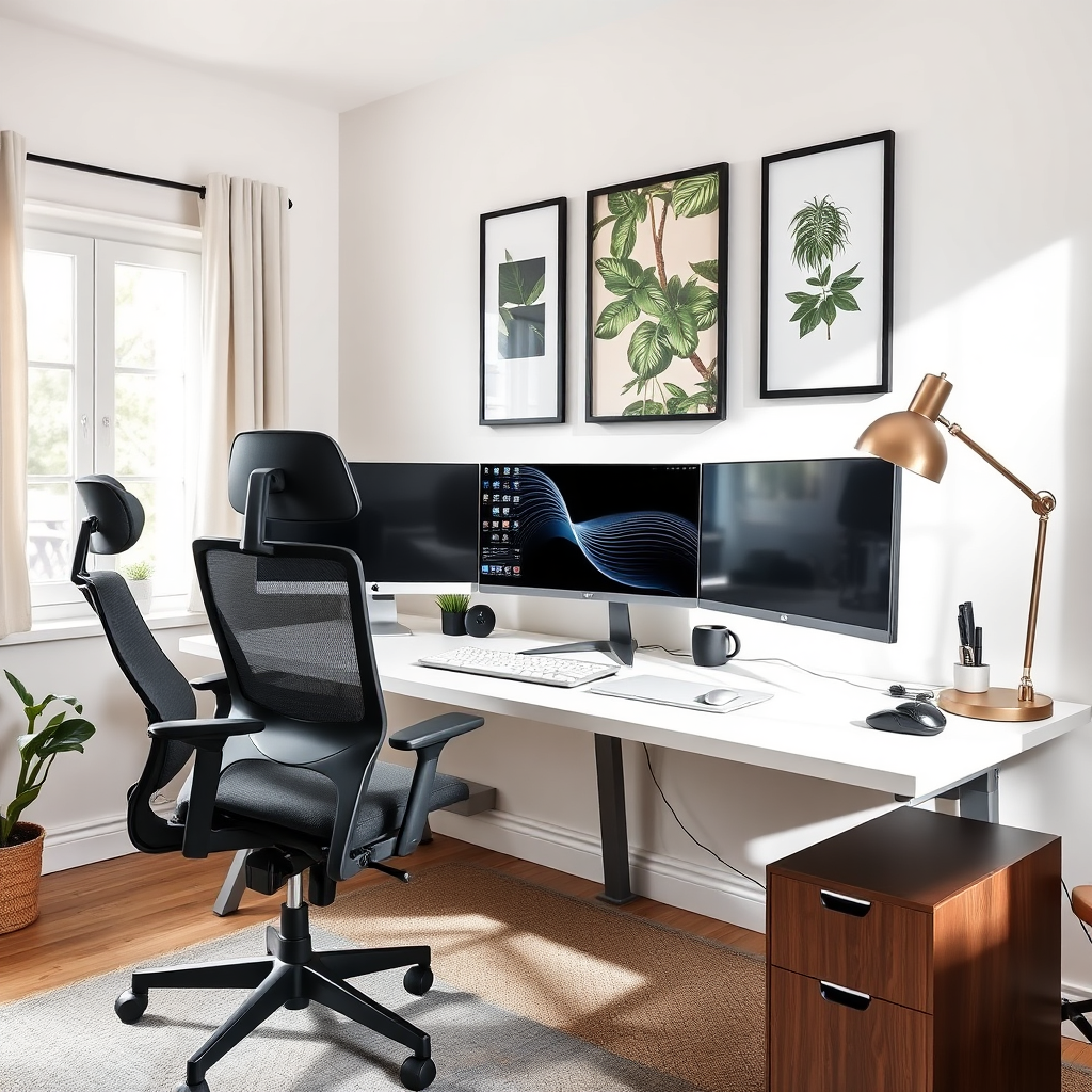 Hero collage of premium home office gear