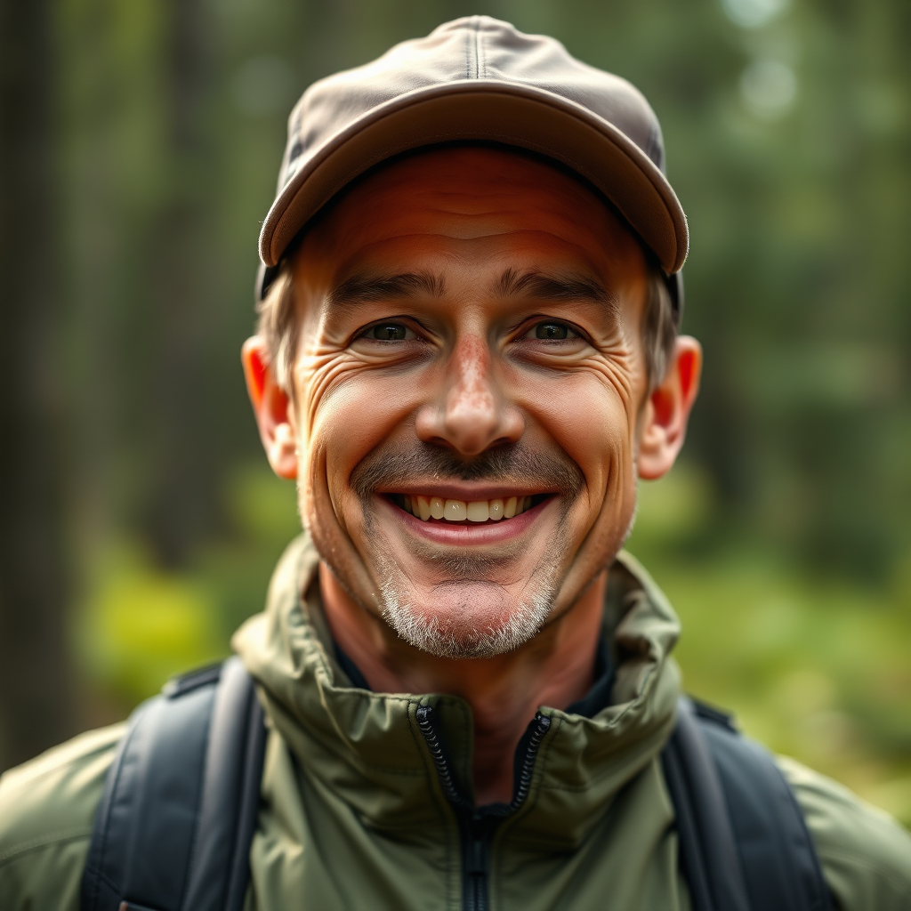 User avatar smiling