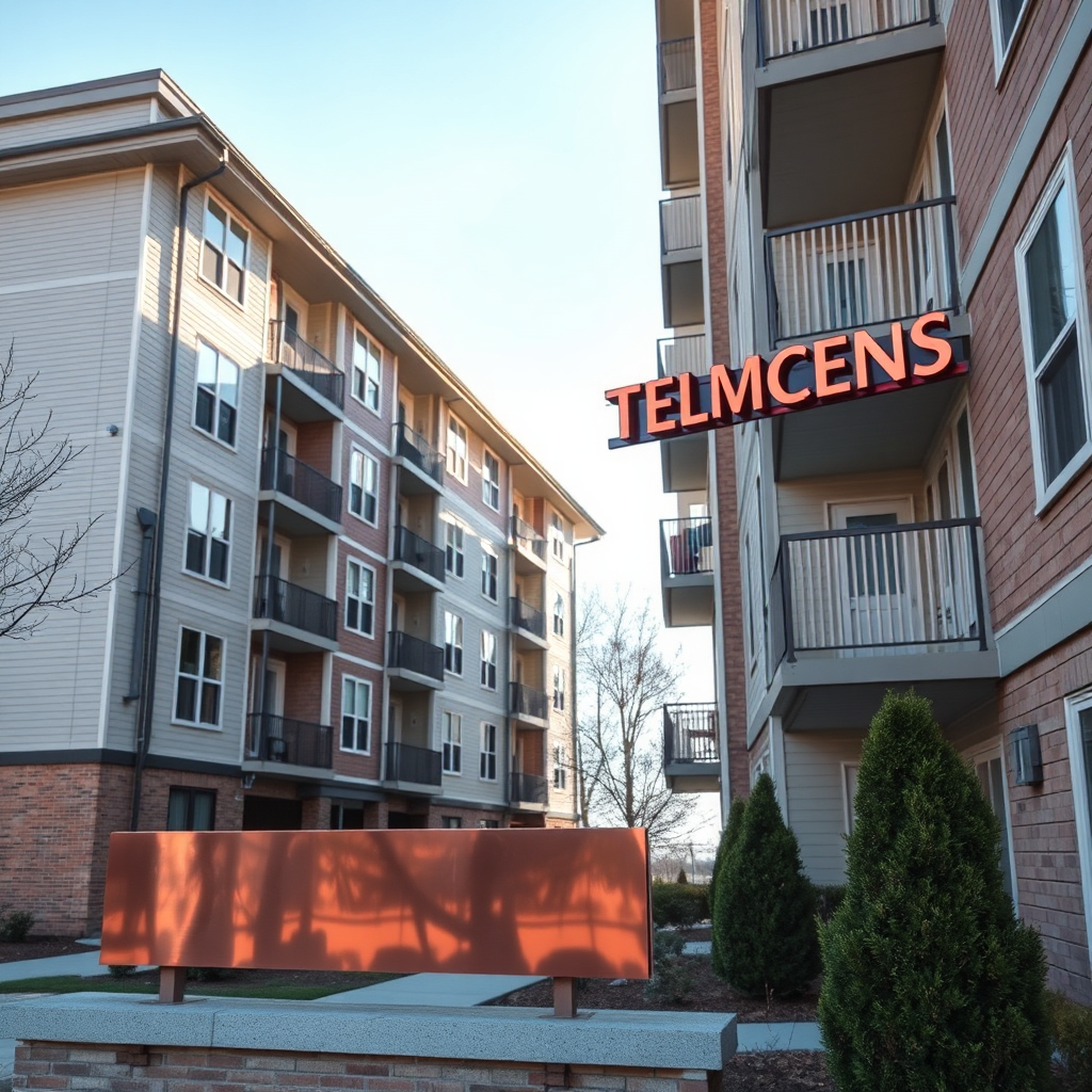 Multifamily property after renovation