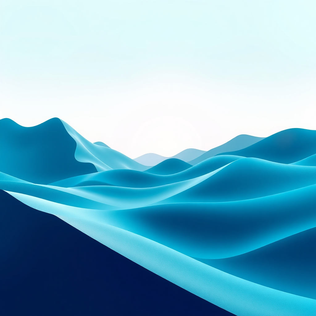 Abstract premium hero illustration