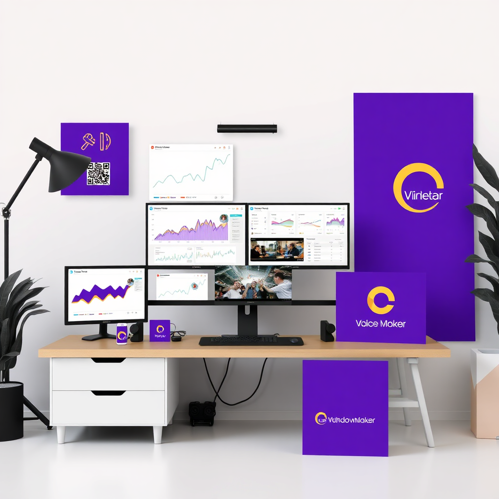 Digital media workflow illustration