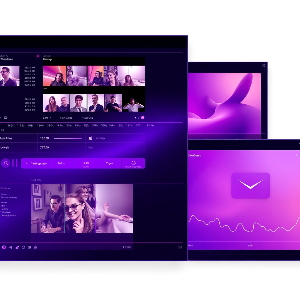 Portfolio visual - Video production workflow