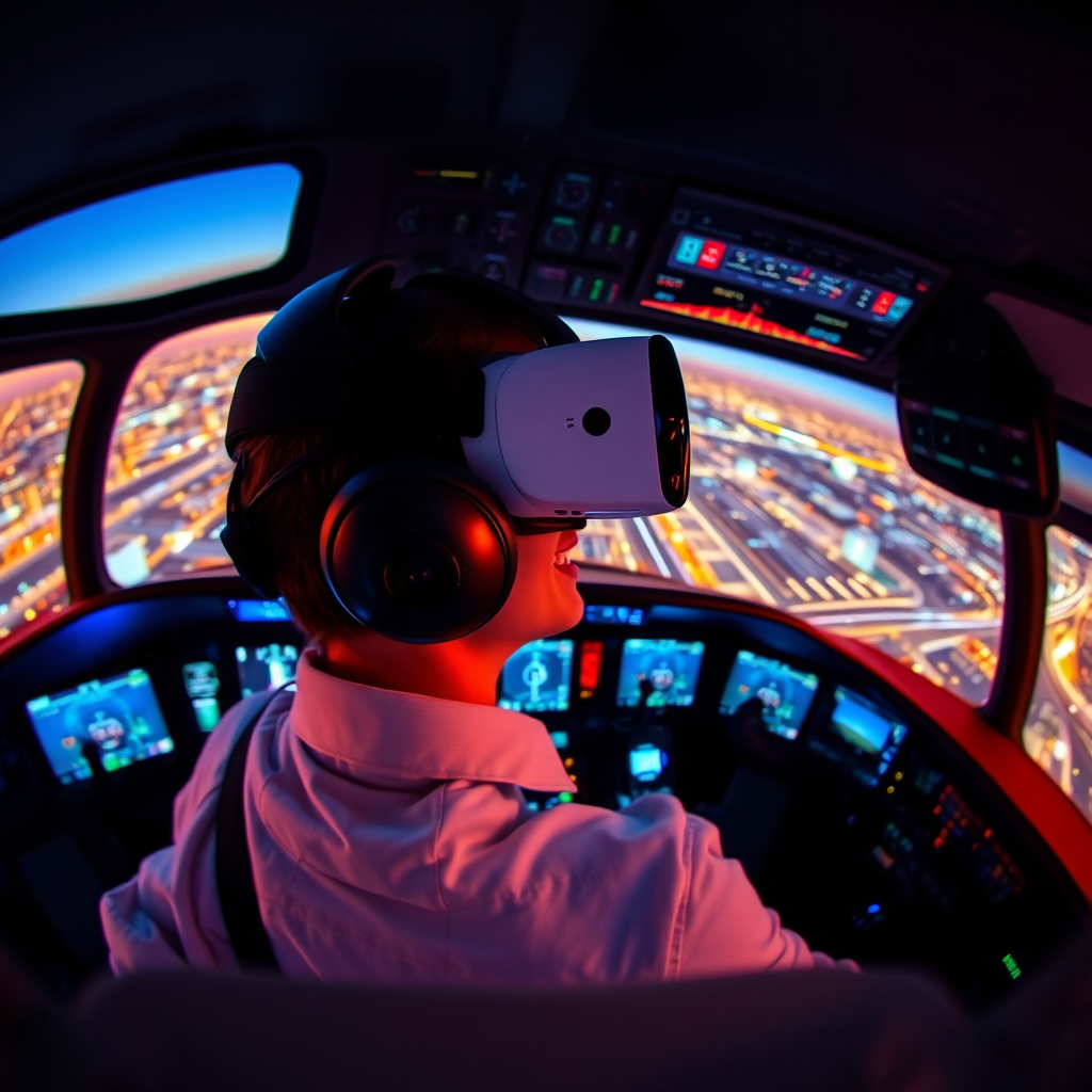 VR Flight Simulator