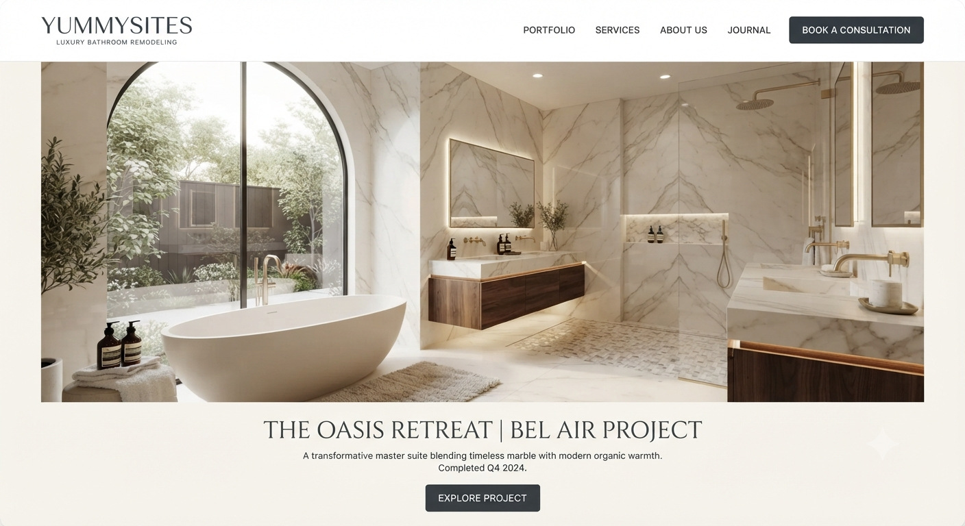 Web design project