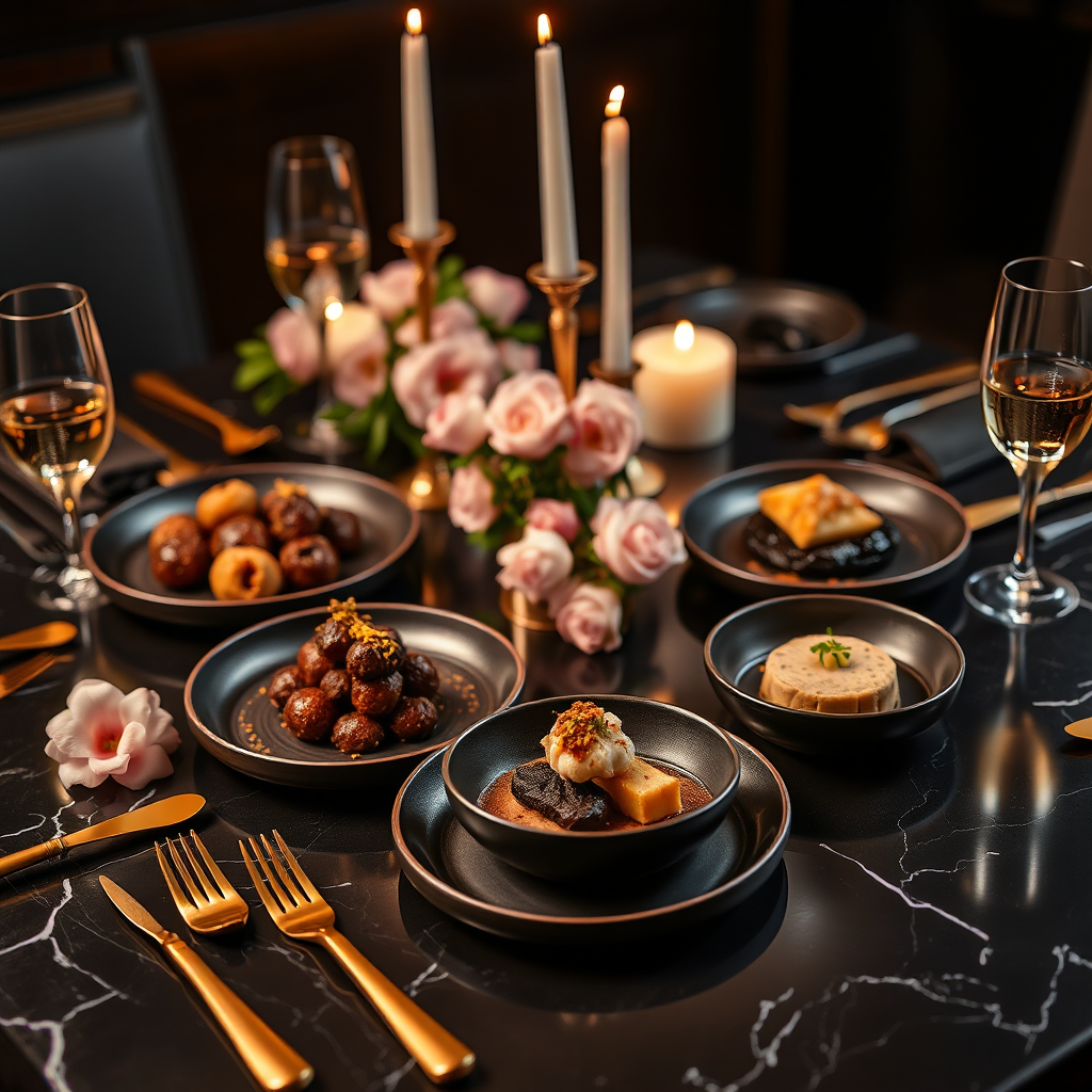 Modern Ghanaian tasting menu