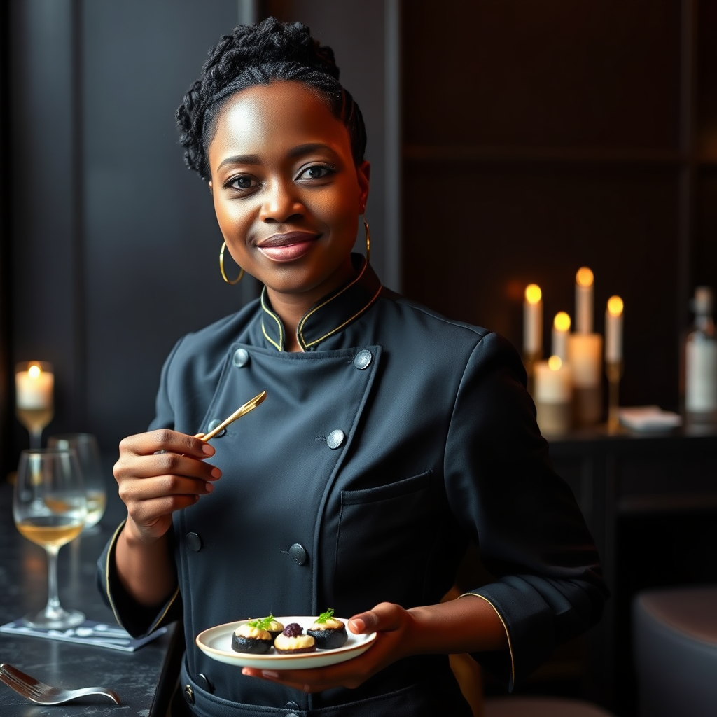 Chef Ama portrait