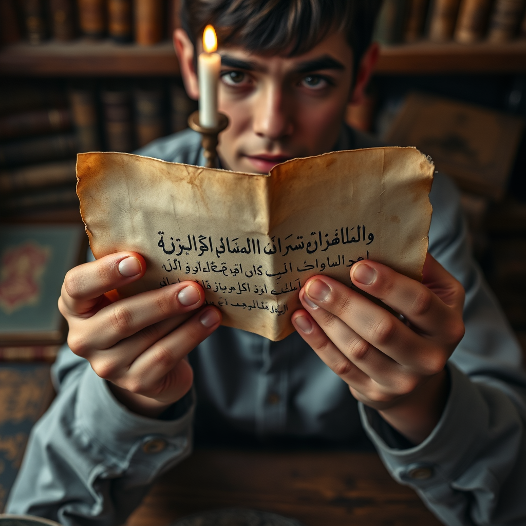يوسف يقرأ الرسالة القديمة