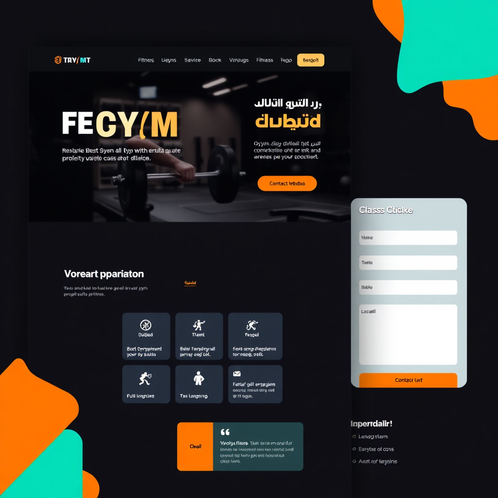 قالب نادي رياضي