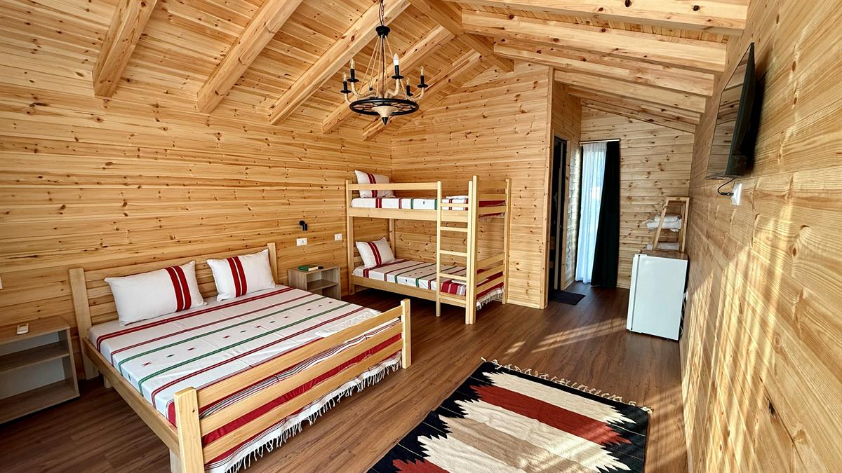 Wooden Villa Interior Details