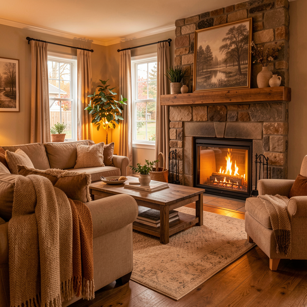 Cozy living area