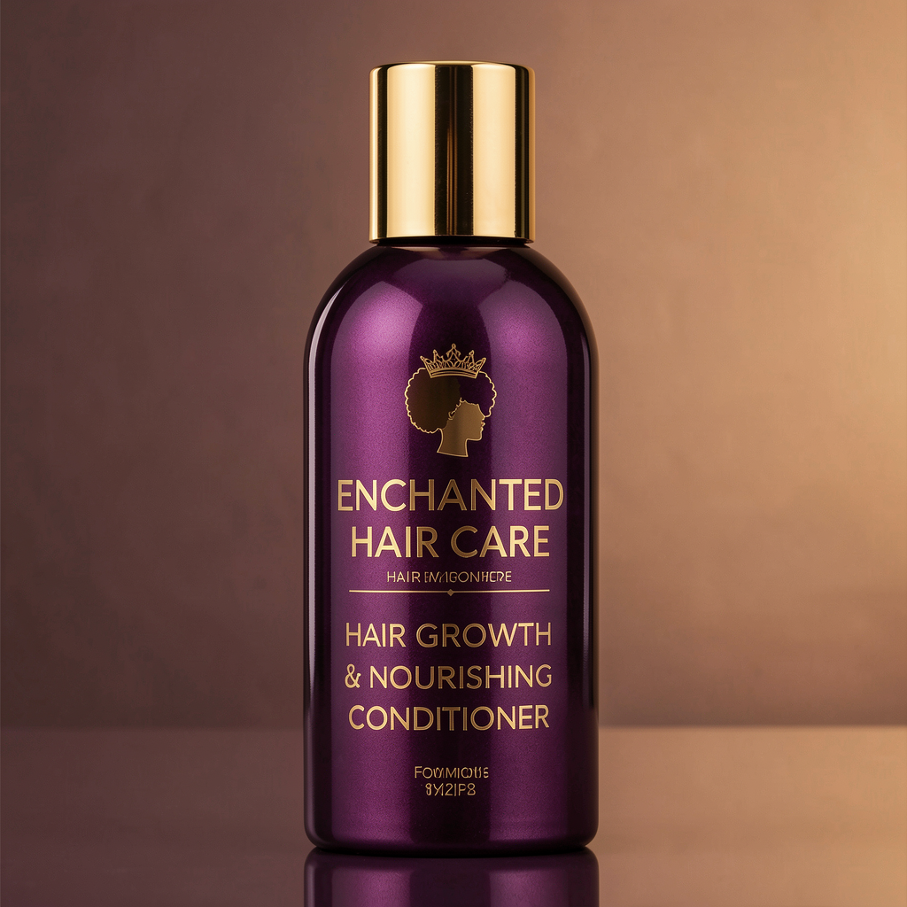 Enchanted Hair Care Dark Royal Purple Bottle