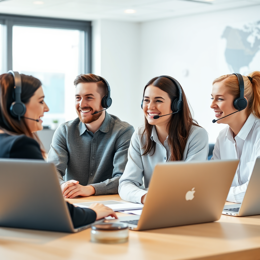 Customer support team