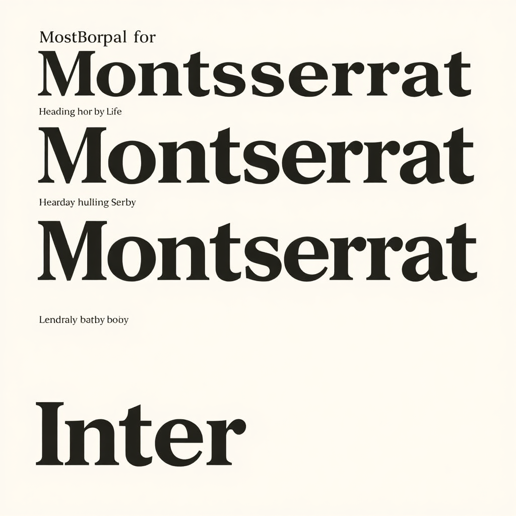 Premium fonts visual