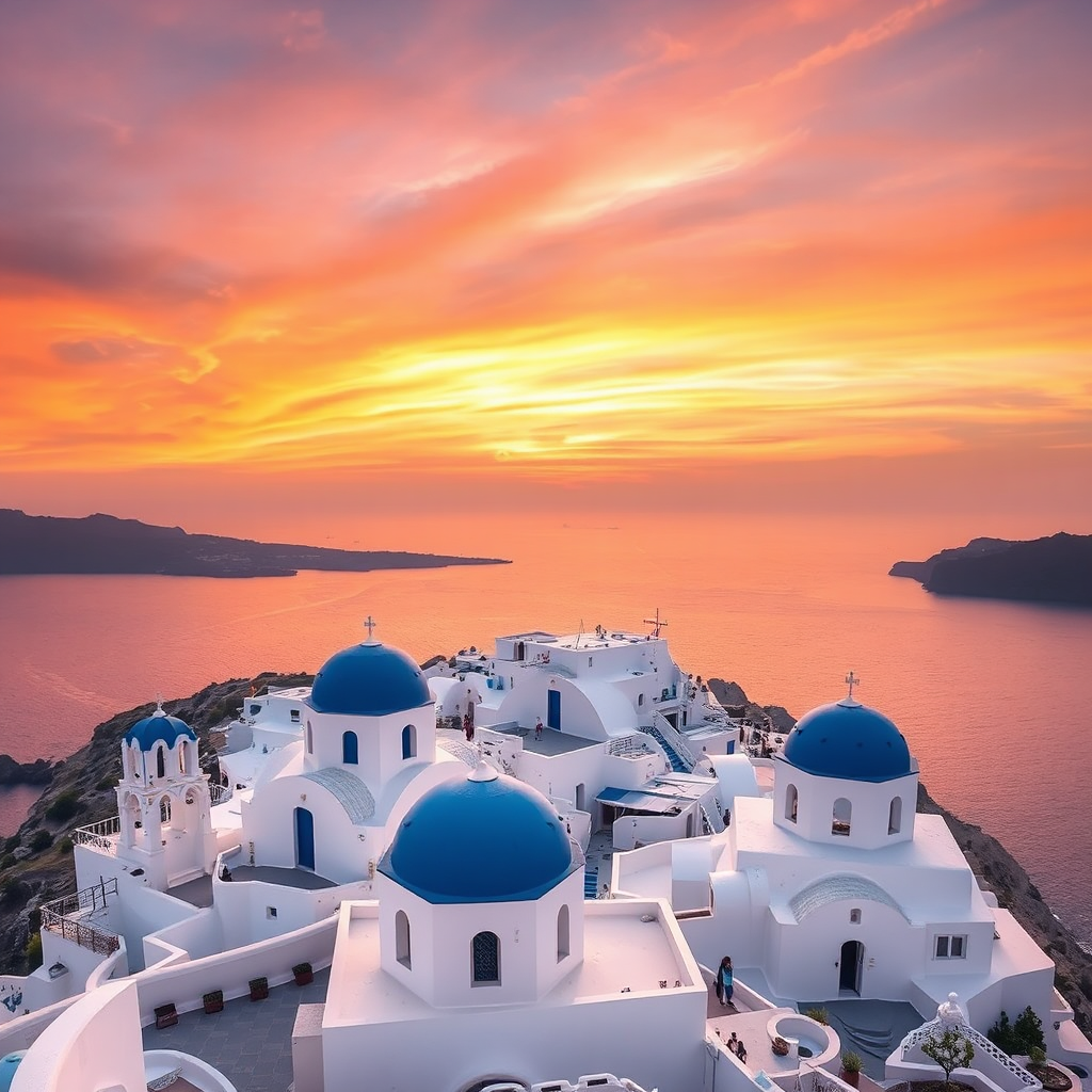 Santorini sunset