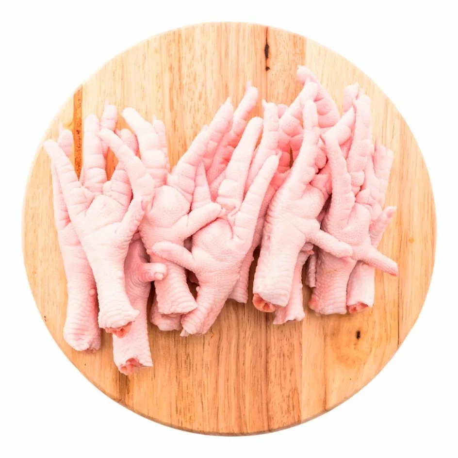 Processed chicken feet